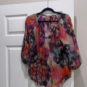 Kay Celine Vibrant Multicolor Blouse
